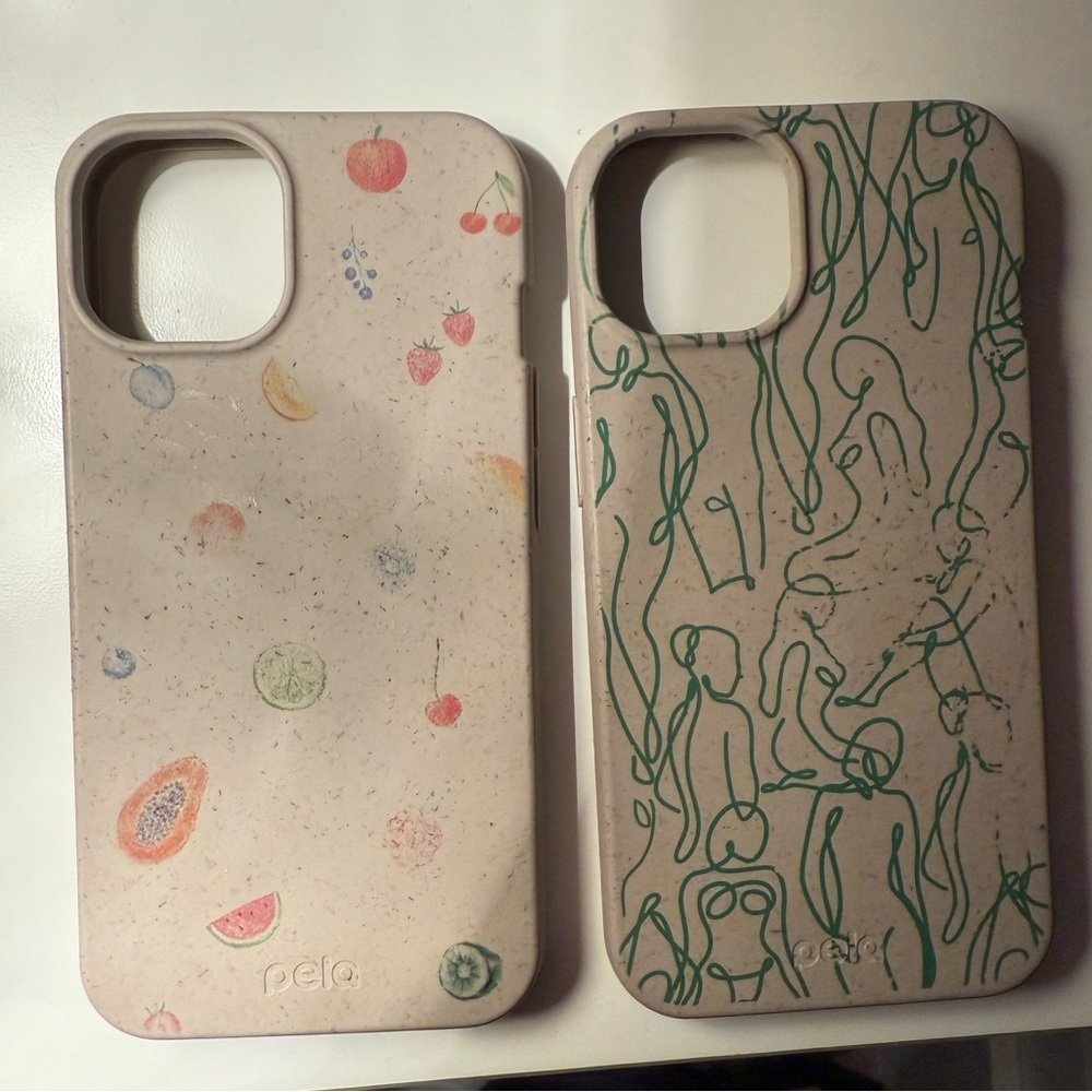 Two Pela iPhone 14 cases !!